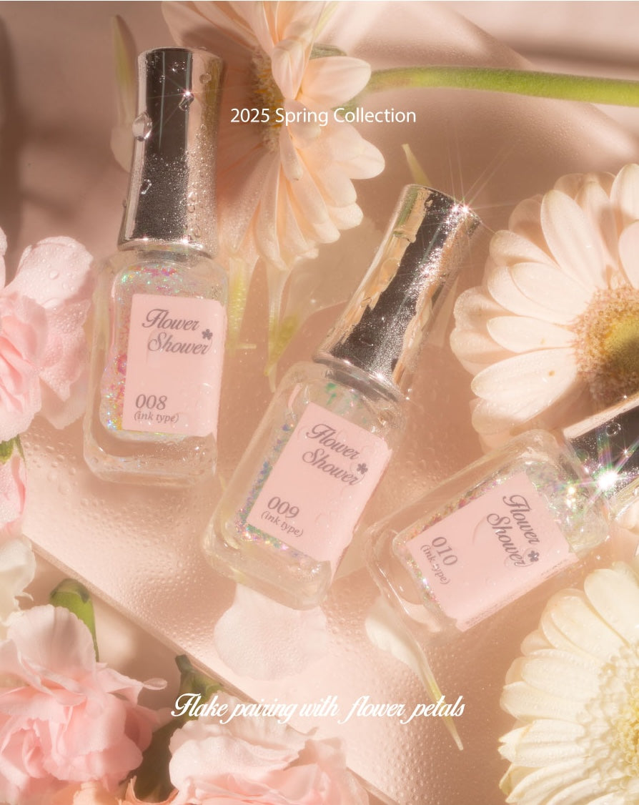 I'ZEMI Flower Shower Flake Pairing Art Inks