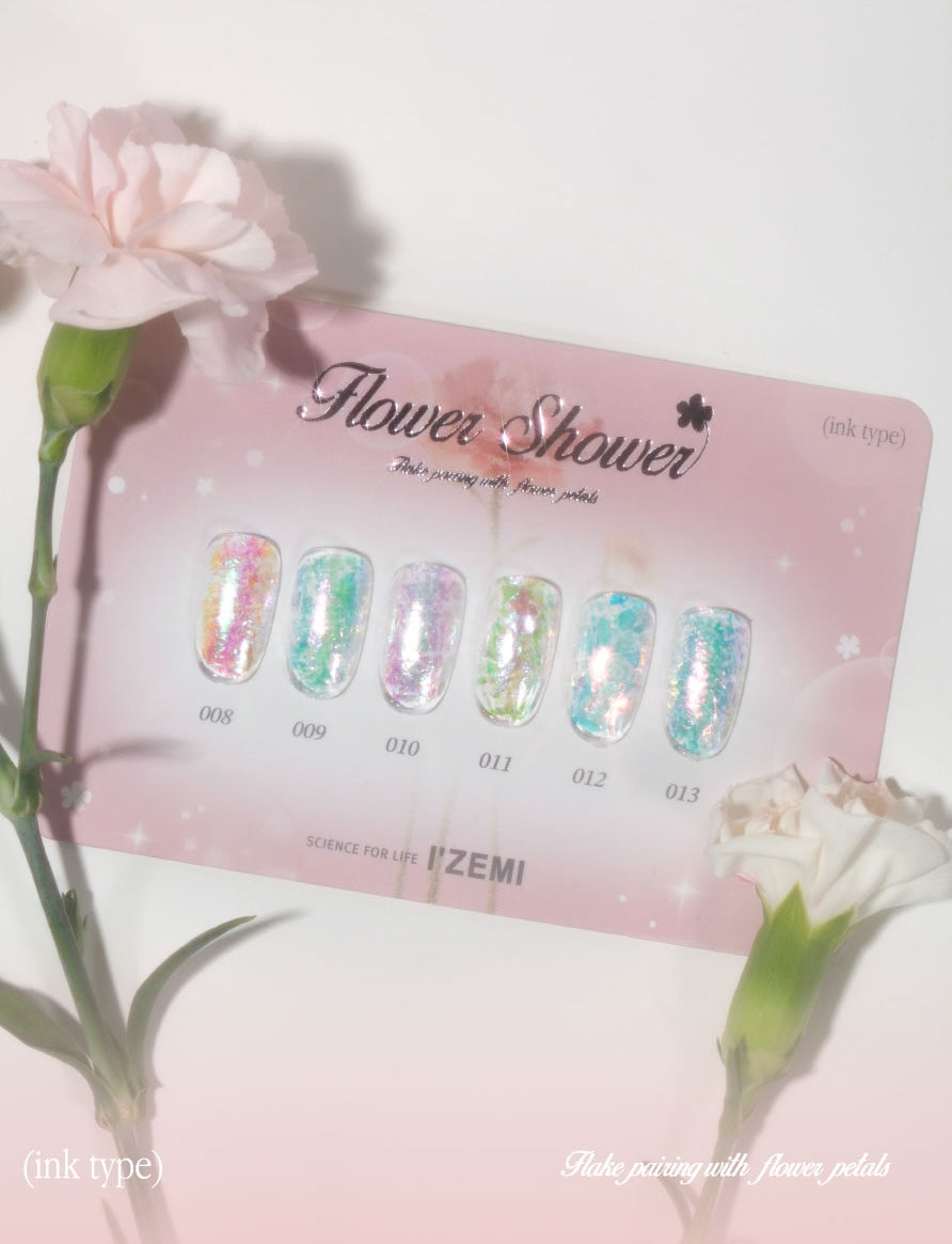I'ZEMI Flower Shower Flake Pairing Art Inks