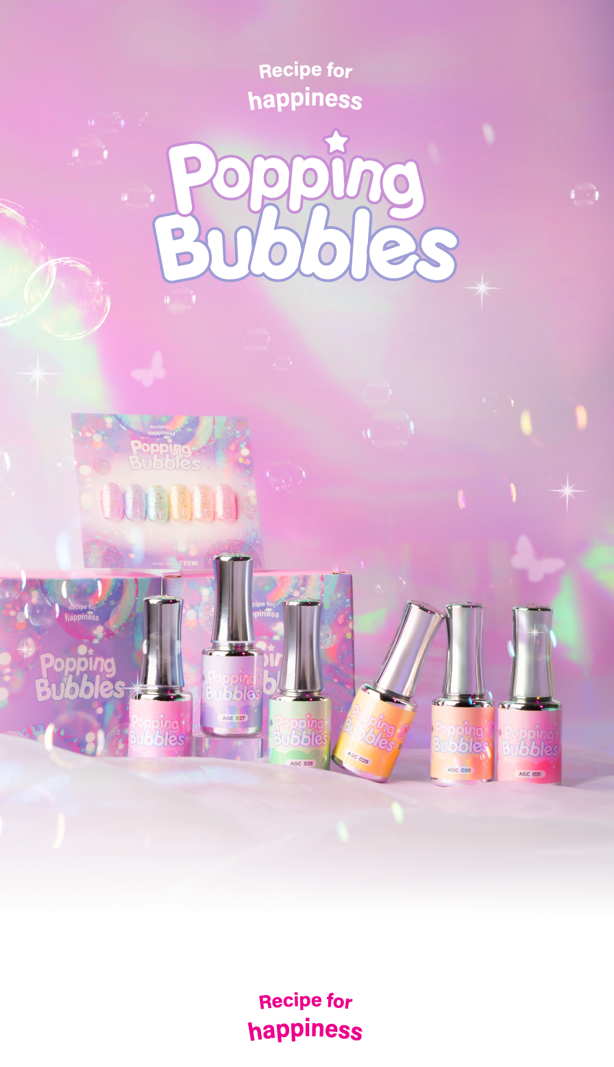 I'ZEMI Popping Bubbles Collection