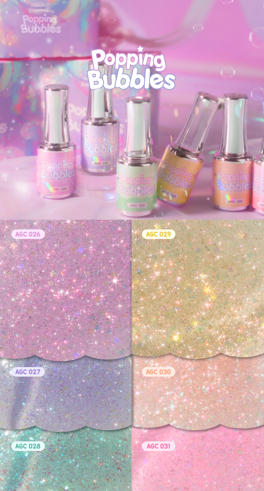 I'ZEMI Popping Bubbles Collection