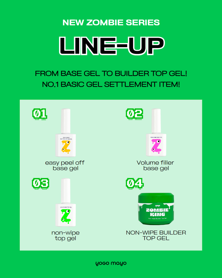 YOGO Zombie King Builder Top [Non-Wipe]