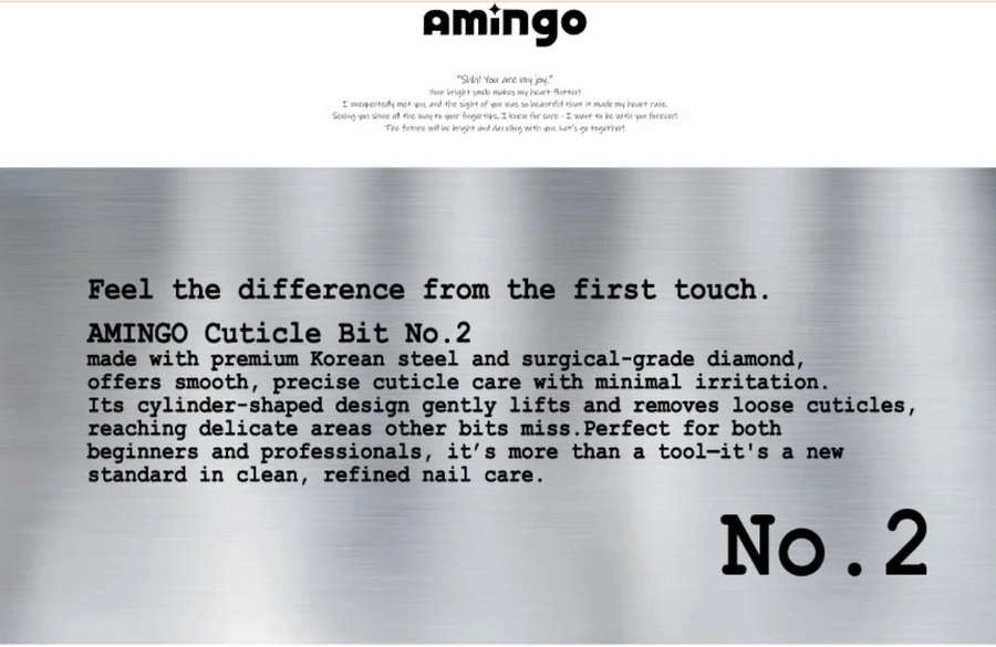Amingo Cuticle Bit No. 2