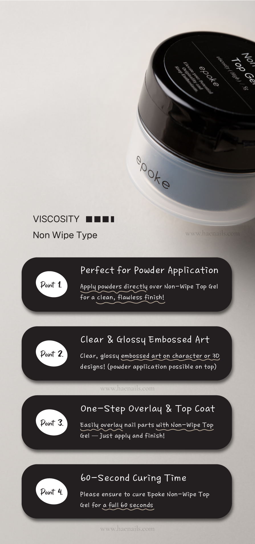 epoke Non-Wipe Top Gel [High]